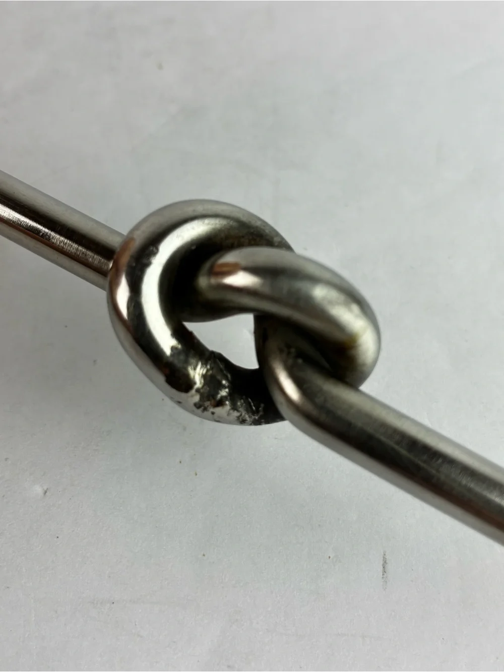 Abbott Collection Stainless Knot Handle Serving Spoon